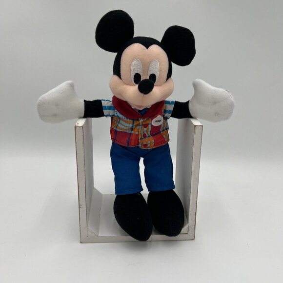 Disney Parks Exclusive Mickey Mouse as Cast Member 10" Plush Toy NWT - Picture 1 of 8